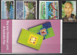 Océanie Australie 2001 Carnet C 1998 De 16 Timbres Adhésifs Plus 6 Timbres Poste  Neuf** - Ongebruikt