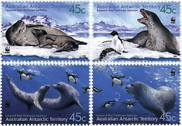 74937 MNH ANTARTIDA AUSTRALIANA 2001 FOCA LEOPARDO - Used Stamps
