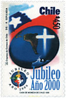 184680 MNH CHILE 1999 AÑO JUBILEO - Altri & Non Classificati