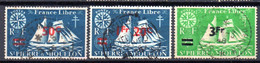 Saint Pierre Et Miquelon: Yvert N° 315-318-320 - Gebraucht