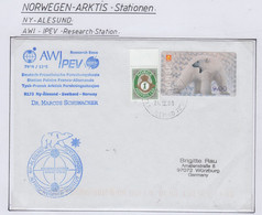 Spitsbergen Cover  Ca Koldewey Station   Ca Alesund 21.12.2009 (LO199) - Scientific Stations & Arctic Drifting Stations