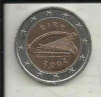 Z226 - 2 EURO IRLANDA 2002 ERRORE  RARA - Ireland