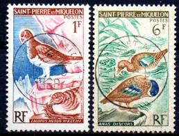 Saint Pierre Et Miquelon: Yvert N° 365 Et 367 - Used Stamps