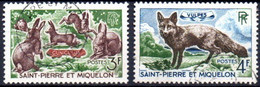 Saint Pierre Et Miquelon: Yvert N° 372/373 - Usados