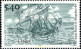 74539 MNH SAN PEDRO Y MIQUELON 2000 BARCO - Gebruikt