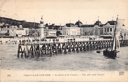 CPA France - Calvados - Trouville Sur Mer - La Jetée Et Le Casino - Anciens Etab. Neurdein Et Cie - Oblitérée 1920 - Trouville