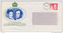 Ny Tronföljd 1980 - 12.5.1980 - Refb3 - Storia Postale