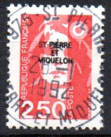 Saint Pierre Et Miquelon: Yvert N° 553 - Usati