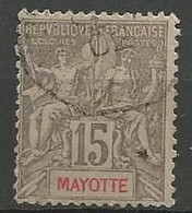 MAYOTTE N° 16 OBL - Oblitérés