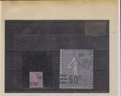 FRANCE-VARIETES-TP N° 223-OB-Surcharge Déplaçée-TB-1926 - Gebraucht