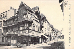 CPA France - Calvados - Lisieux - Vieilles Maisons De La Grande Rue - N. D. Phot - Sigle Lisieux - Plantefor Cirier - Lisieux