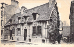 CPA France - Calvados - Lisieux - Vieille Maison Normande - Rue D'Orbec - L. L. - Architecture - Panneau Magasin - Lisieux