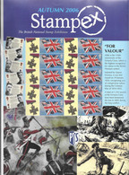 GB  STAMPEX Smilers Sheets  AUTUMN  2006 - "FOR VALOUR" - The Victoria Cross - Smilers Sheets