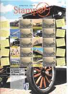 GB  STAMPEX Smilers Sheets   SPRING 2008 -    A Century Of Travel - 1908 - 2008 - Timbres Personnalisés