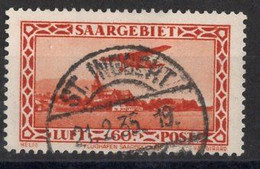 Sarre Timbre-poste Aérienne N°3 Oblitéré TB Cote 6€00 - Poste Aérienne