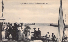 CPA France - Hérault - Palavas Les Flots - Le Retour De La Mer - Phototypie A. B. C. D. Montpellier - Oblitérée 1974 - Palavas Les Flots