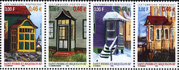 5406 MNH SAN PEDRO Y MIQUELON 2001 CASAS TRADICIONALES - Gebruikt