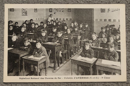 95 Orphelinat National Des Chemins De Fer - Colonie D'Avernes 2e Classe - Avernes