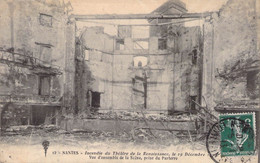 CPA France - Loire Atlantique - Nantes - Incendie Théâtre De La Renaissance - 19 Décembre - Oblitérée 1913 - A. Nozais - Nantes