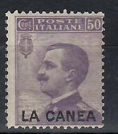 1907-12 Levante La Canea Occupazione 50 C. MNH - La Canea