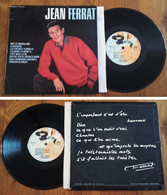 RARE French LP 25CM 33 RPM BIEM (10") JEAN FERRAT (1963) - Collectors