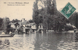 CPA France - Loiret - Environs D'Orléans - Olivet - Chalets Aux Bords Du Loiret - Oblitérée - Animée - Barque - Orleans