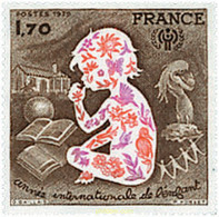 97216 MNH FRANCIA 1979 AÑO INTERNACIONAL DE LA INFANCIA - Spiders