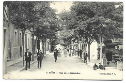 ALGERIE - SAIDA - Rue Du 4 Septembre - Saïda