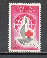 WALLIS ET FUTUNA   N° 168    NEUF SANS CHARNIERE COTE 4.00€     CROIX ROUGE - Unused Stamps