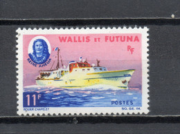 WALLIS ET FUTUNA   N° 171    NEUF SANS CHARNIERE COTE 8.50€     BATEAUX - Unused Stamps
