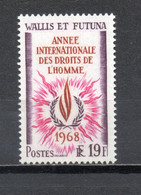 WALLIS ET FUTUNA   N° 173    NEUF SANS CHARNIERE COTE 5.00€     DROITS DE L'HOMME - Unused Stamps