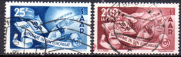 Sarre: Yvert N° 247 + A 13; UPU - Aéreo