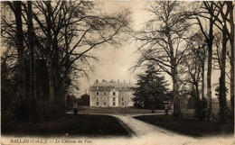 CPA BALLAN (I.-e-L.) - Le Chateau Du Vau (299118) - Ballan-Miré