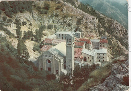 CARTOLINA  AVELLINO,CAMPANIA,SANTUARIO DI MONTEVERGINE M.1270-VEDUTA GENERALE,STORIA,MEMORIA,BELLA ITALIA,VIAGGIATA 1968 - Avellino