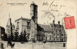 CPA BEAUMONT-la-RONCE - Chateau Du XV Siécle (299274) - Beaumont-la-Ronce