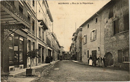 CPA MOIRANS - Rue De La Republique (296144) - Moirans