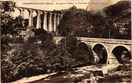 CPA CHAMBORIGAUD - Le Grand Viaduc Et Pont Sur La (299718) - Chamborigaud