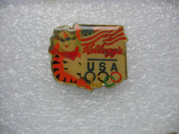 Pin's Des Jeux Olympiques Des USA Sponsorisées Par Kellogg's - Jeux Olympiques