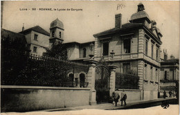 CPA ROANNE Le Lycée De Garcons (338965) - Roanne