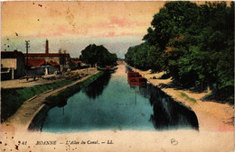 CPA ROANNE L'Allée Du Canal (339197) - Roanne