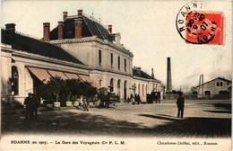 CPA ROANNE La Gare Des Voyageurs (339217) - Roanne