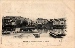 CPA ROANNE Le Canal Et Le Quai Du Bassin (339194) - Roanne