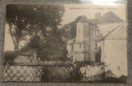 95-ARTHIES-Le Château-Côté Ouest - Arthies