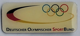 Olympic Games RIO 2016 DOSB DEUTSCHER OLYMPISCHER SPORTBUND GERMANY National Committee  PIN A12/3 - Jeux Olympiques