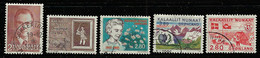 GREENLAND 1984-1986 SCOTT 160-164 USED - Gebruikt