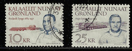 GREENLAND 1990 SCOTT 231-232 USED - Oblitérés