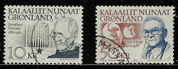 GREENLAND 1991-1992 SCOTT 242-243 USED - Gebruikt