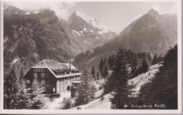 AK: 1937  Kurhaus Voralp, Grabs. Gelaufen - Hotels & Restaurants