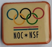 Olympic Games  NOC NSF Netherlands National Committee NOC PIN A12/3 - Jeux Olympiques