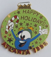 Olympic Games  Atlanta 1996 Happy Holidays PIN A12/4 - Jeux Olympiques